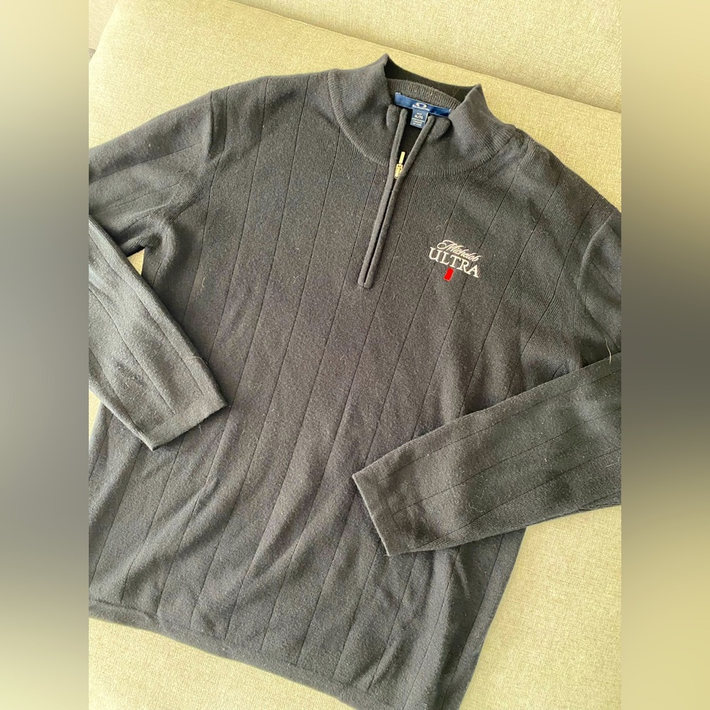 Quarter zip wool Michelob Ultra